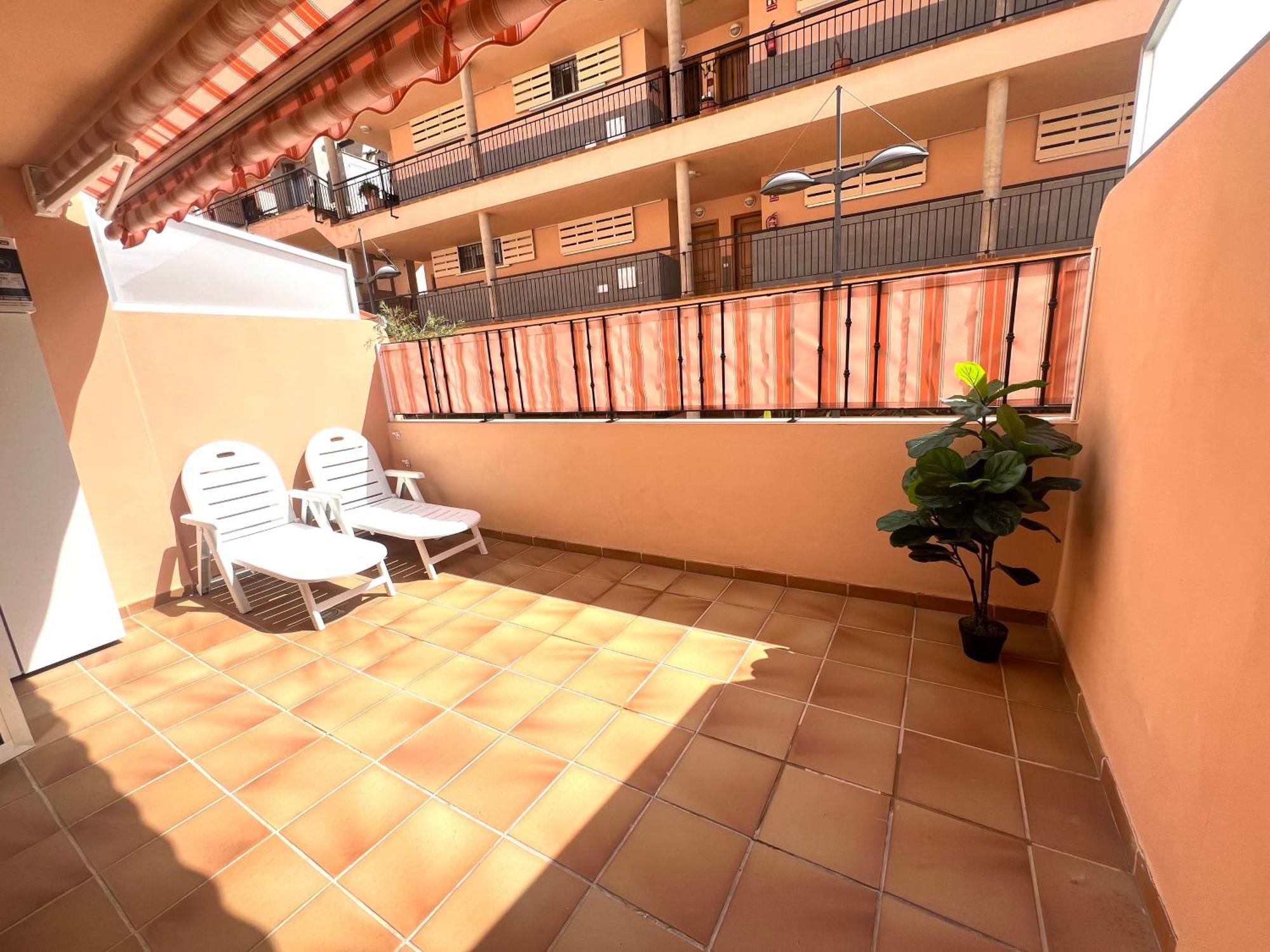 Ferienwohnung Los Cristianos Piscina Y Terraza Exterior foto